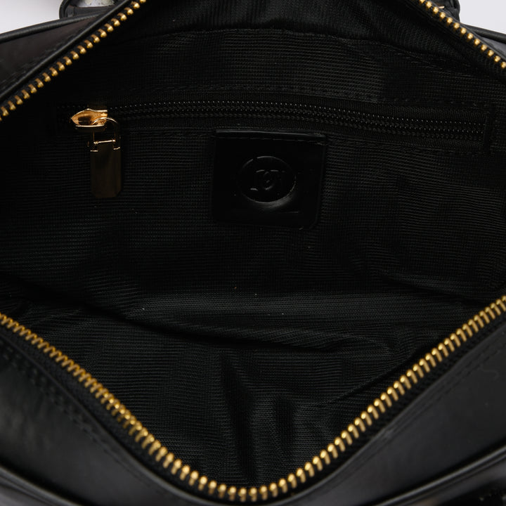 Brava — Padlock Mini Tote- Black