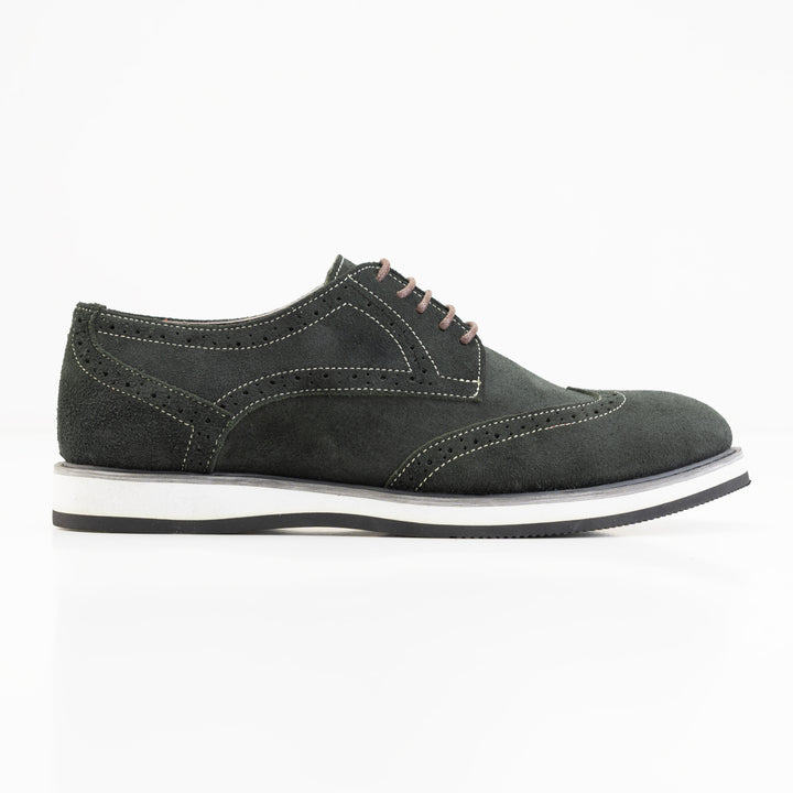 Brava Derby Olive Suede - Buy1 Get1