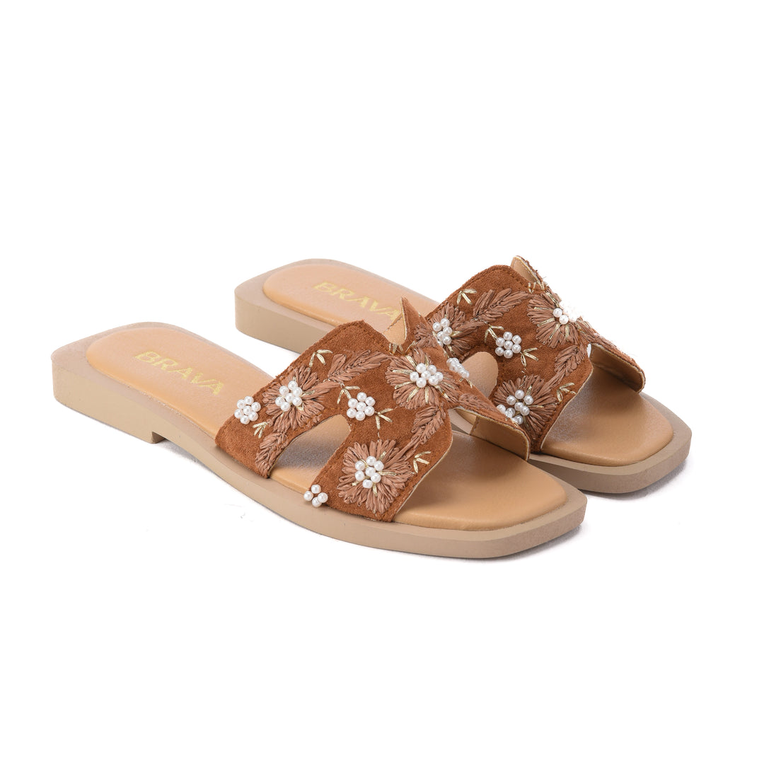 Brava Havan Flowera Slipper - Buy1 Get1