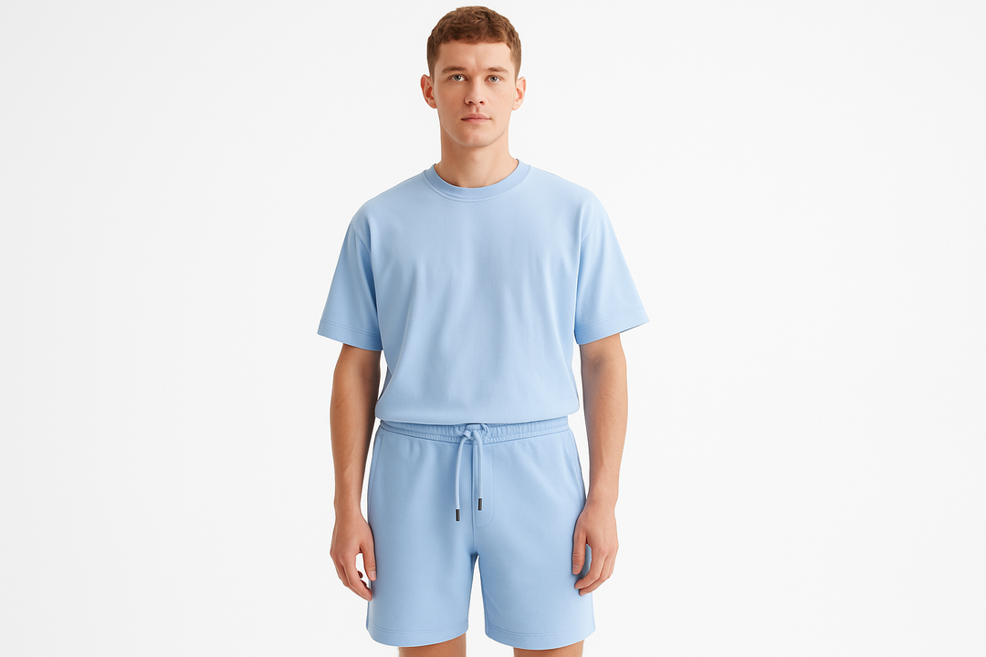 Brava Compact Light Blue Cotton Set - Buy1 Get1