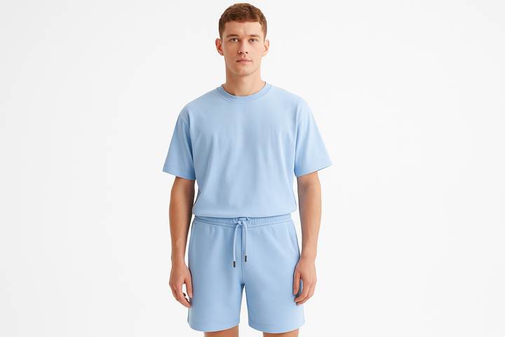 Brava Compact Light Blue Cotton Set - Buy1 Get1