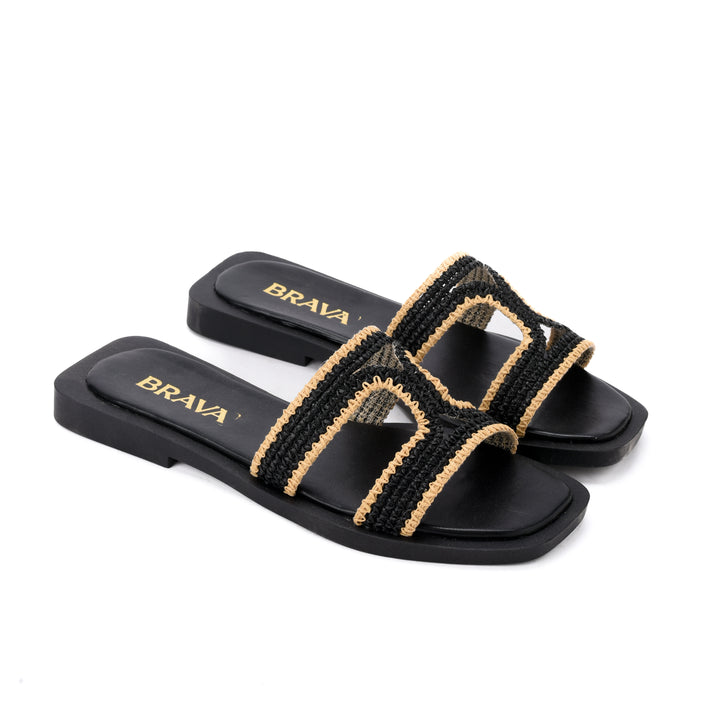 Brava Black Tierra Slide - Buy1 Get1