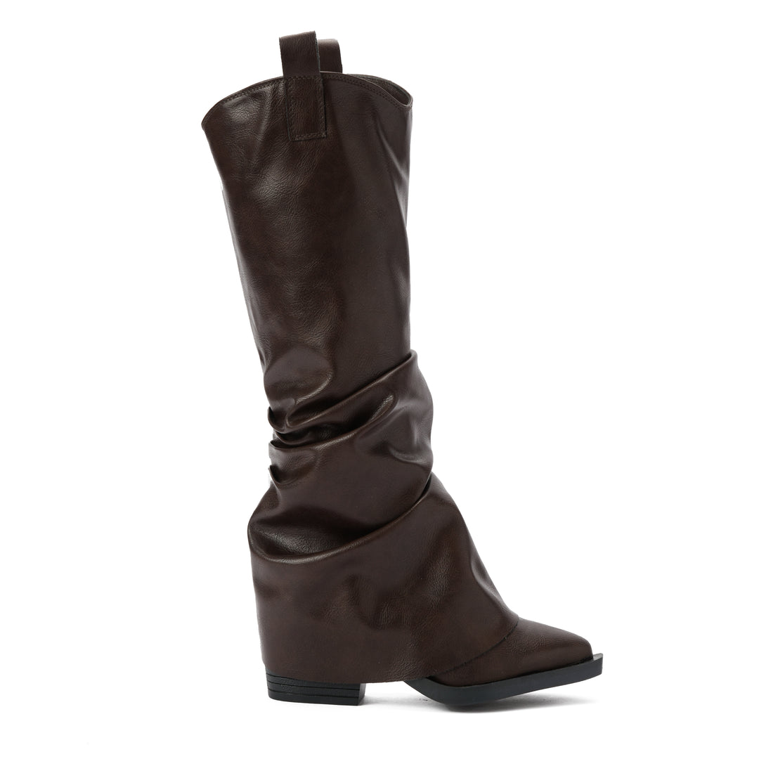 Brava — The Sculpt Wrap Boot — Espresso