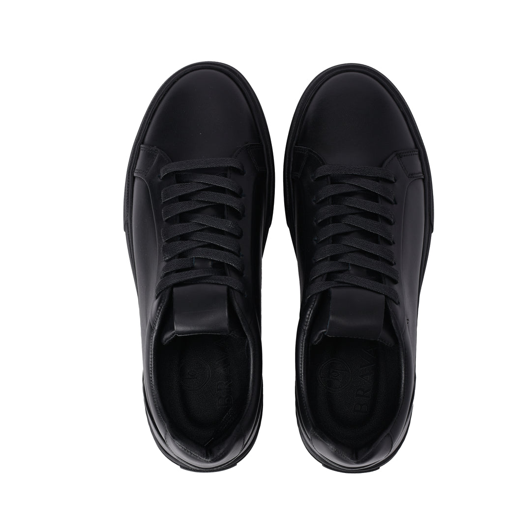 Brava Plain Black Sneaker