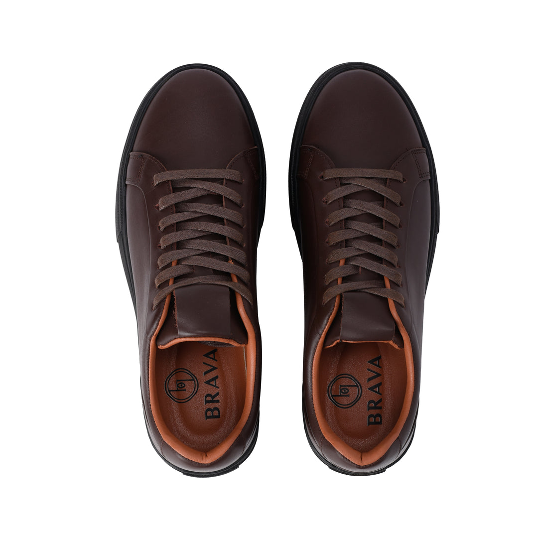 Brava Plain Brown Sneaker