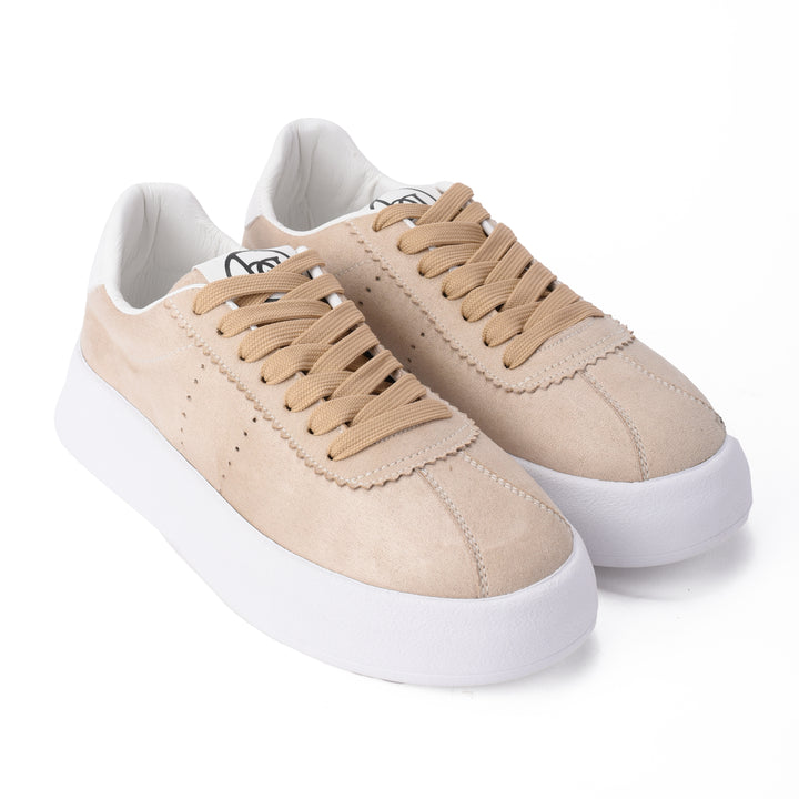 Brava Beige Suede Fusion Sneaker