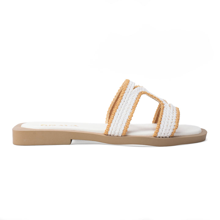 Brava Off White Tierra Slide - Buy1 Get1
