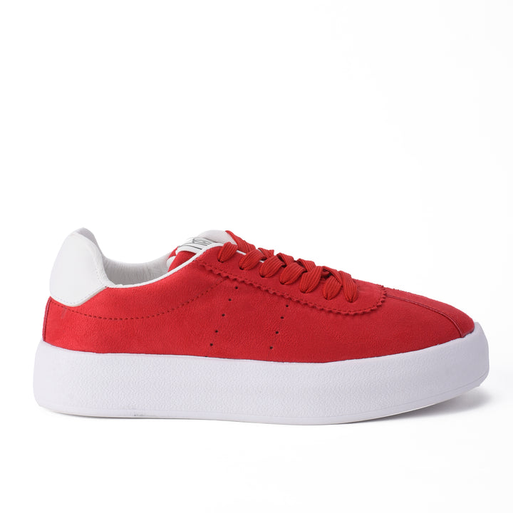 Brava Red Suede Fusion Sneaker