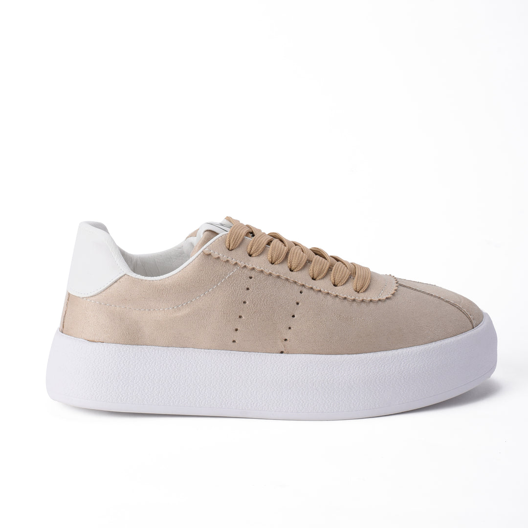 Brava Beige Suede Fusion Sneaker
