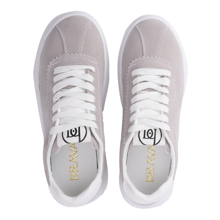 Brava Gray Suede Fusion Sneaker