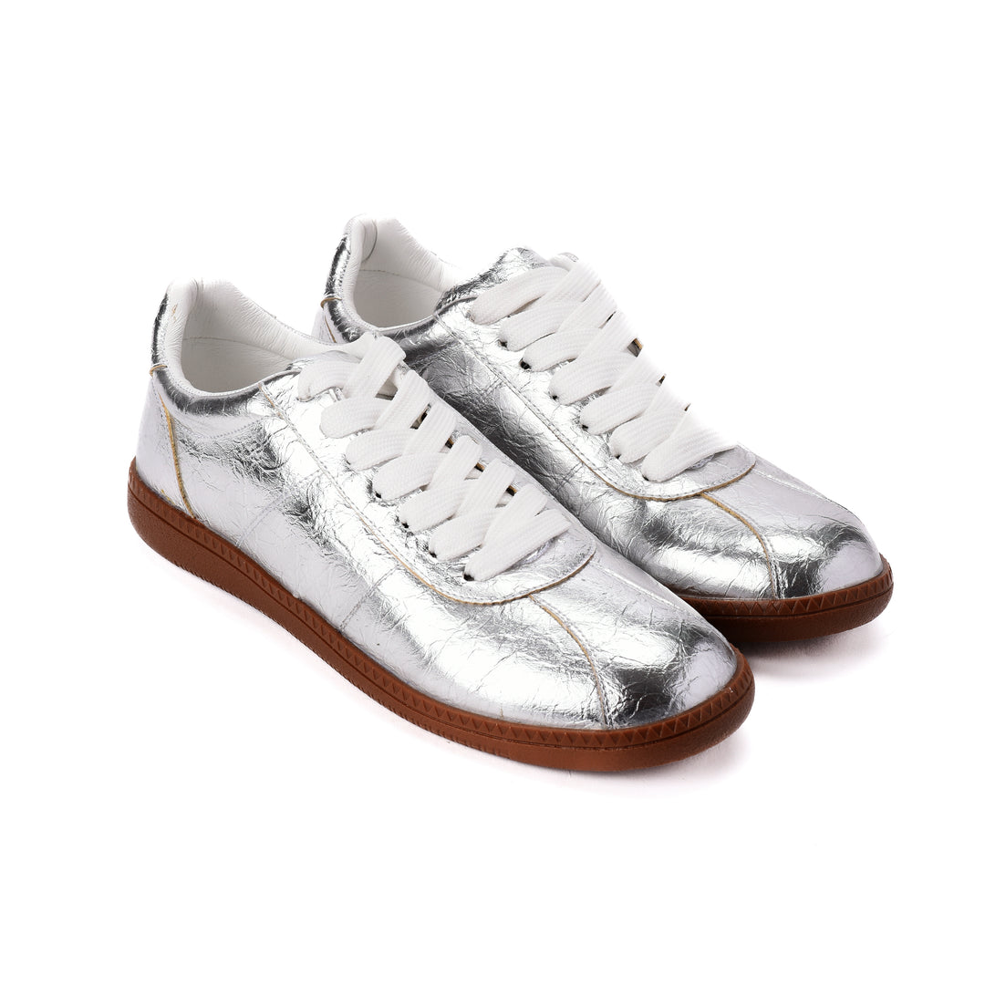 Silver Glitter Sneaker