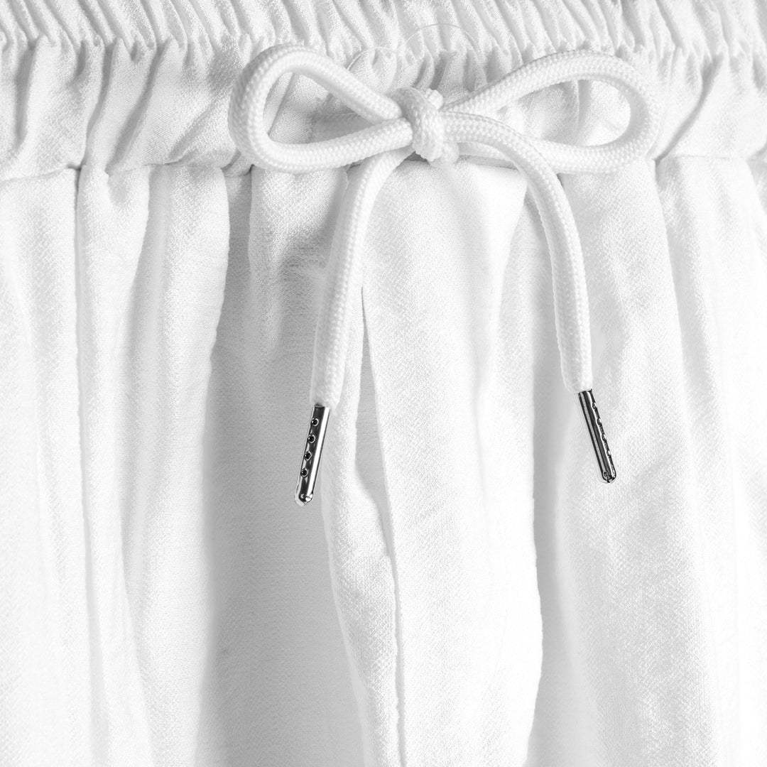 Brava Off White Linen Pants  (Buy1 Get1)