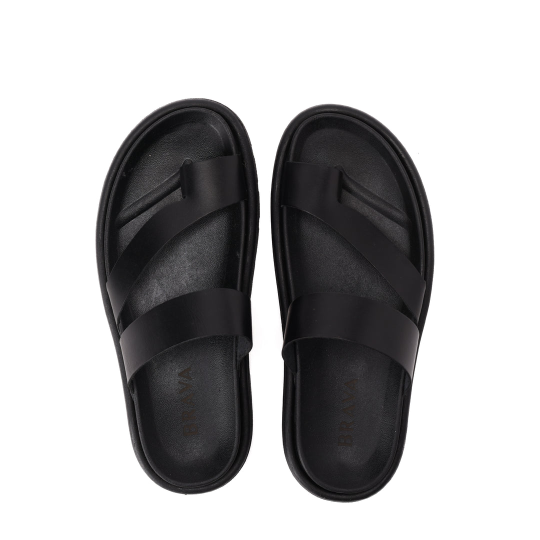 Brava Black Faris Slip- Buy1 Get1