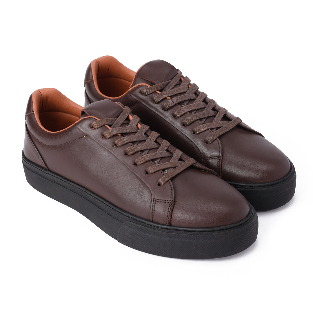 Brava Plain Brown Sneaker