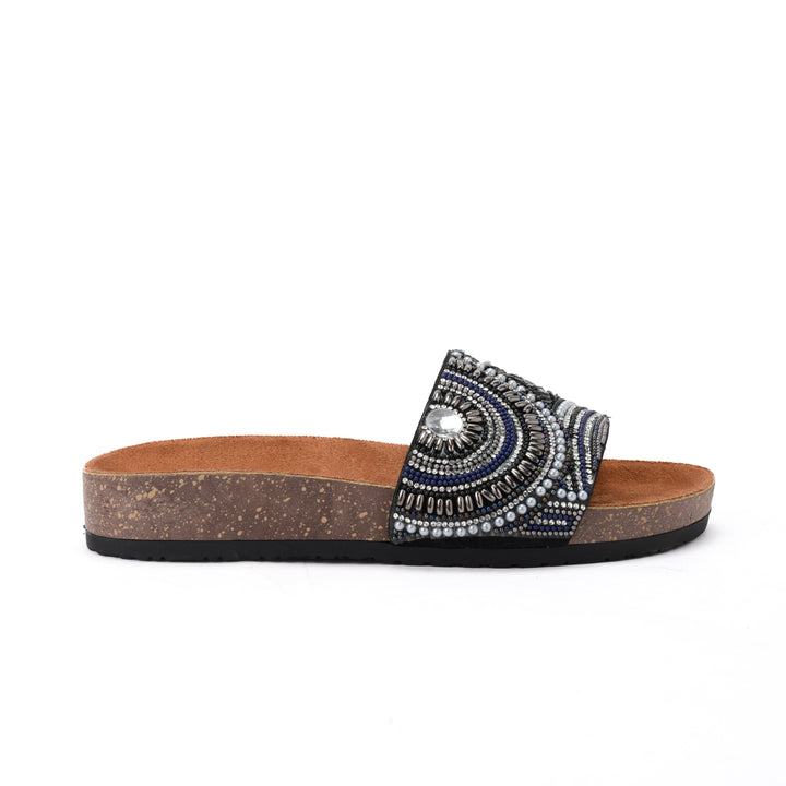 Brava Black Perla Slipper - Buy1 Get1