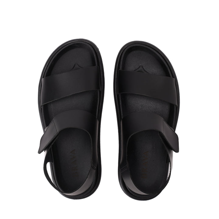 Brava Black Sandal - Buy1 Get1