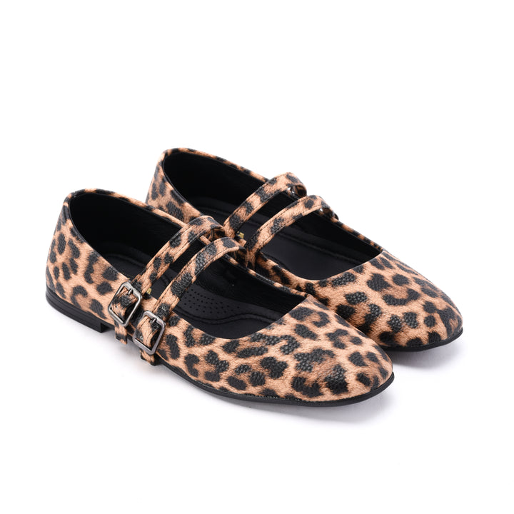 Brava Bella Leopard Mary Jane - Buy1 Get1