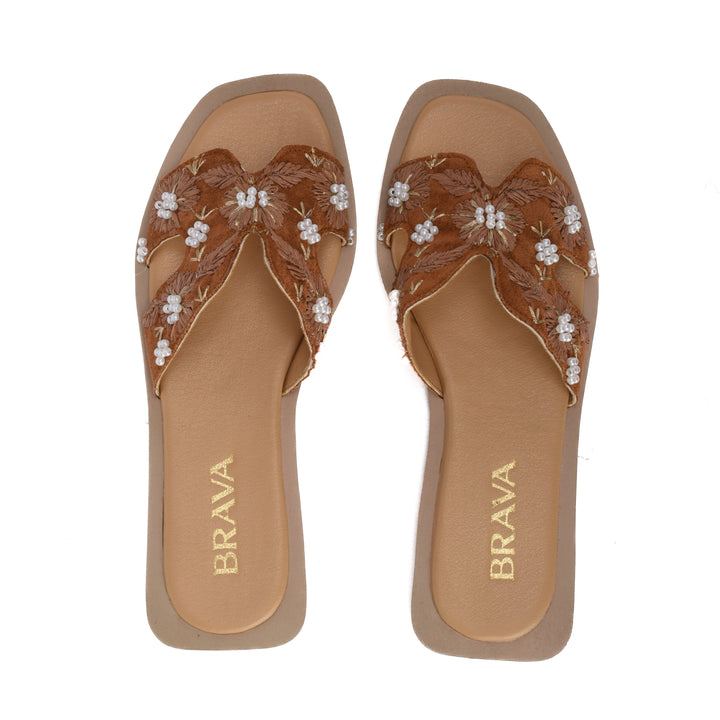 Brava Havan Flowera Slipper - Buy1 Get1