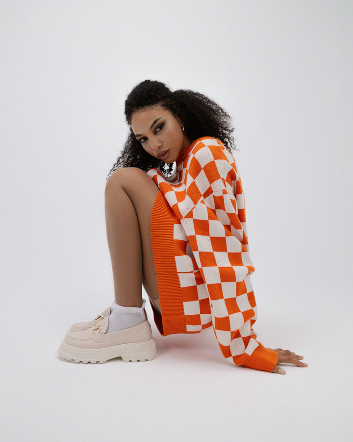 Women Beige Chunky Buckled Loafer