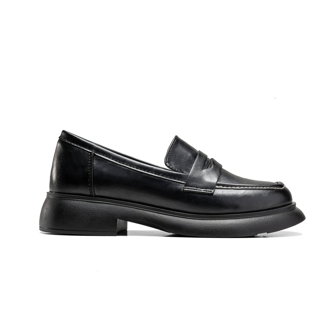 Women Black Penny Loafer