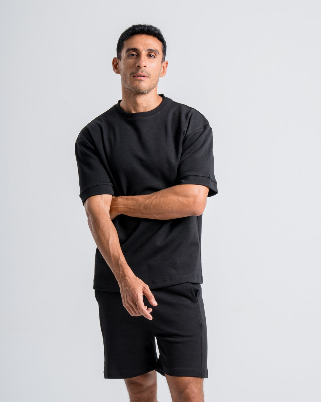 Brava Compact Black Cotton Set - Buy1 Get1