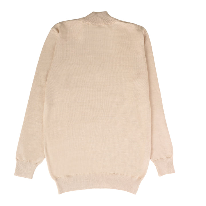 Brava Beige Zipped Pullover