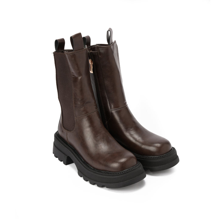 Brava Brown Half Boot