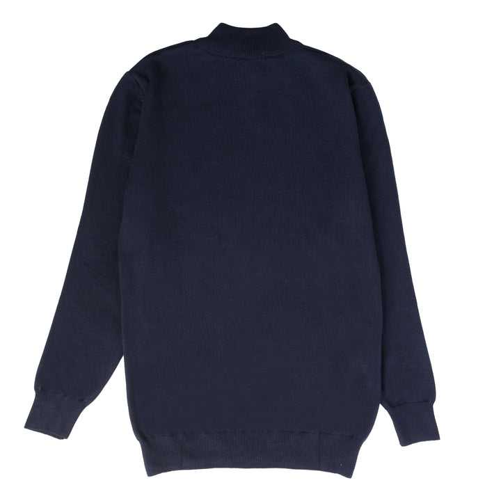 Brava Navy Zipped Pullover