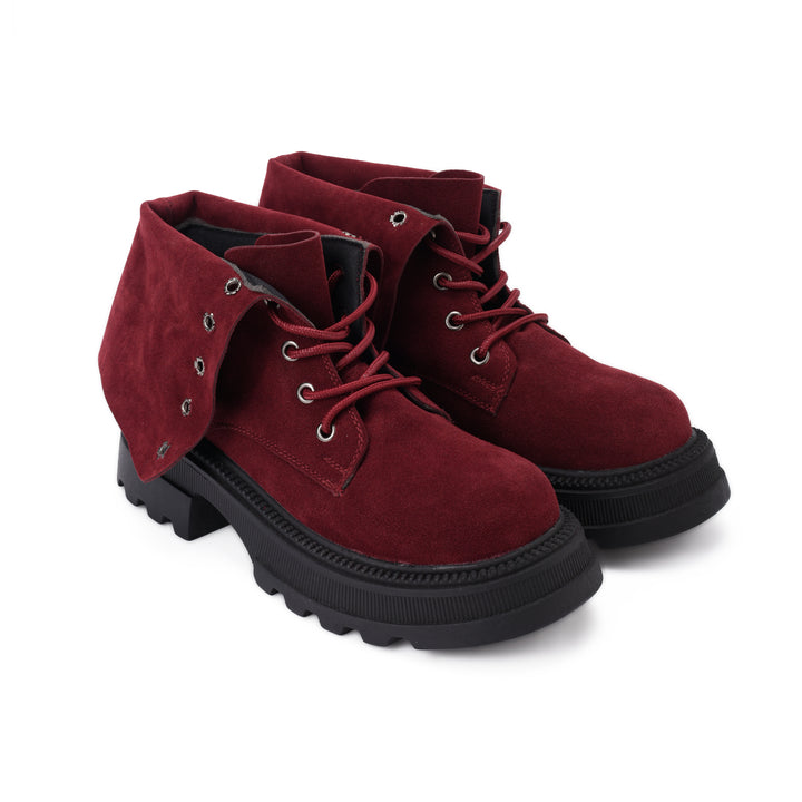 Brava Burgundy Flip & Fold Boot