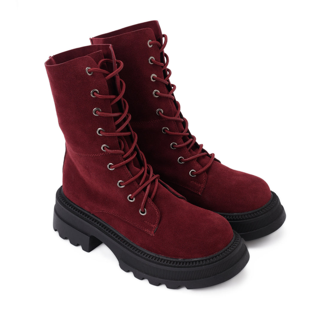 Brava Burgundy Flip & Fold Boot