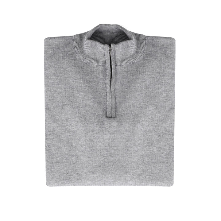 Brava Gray Zipped Pullover