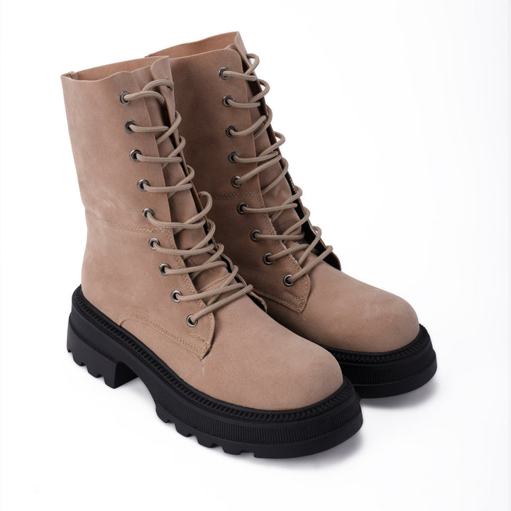 Brava Beige Flip & Fold Boot