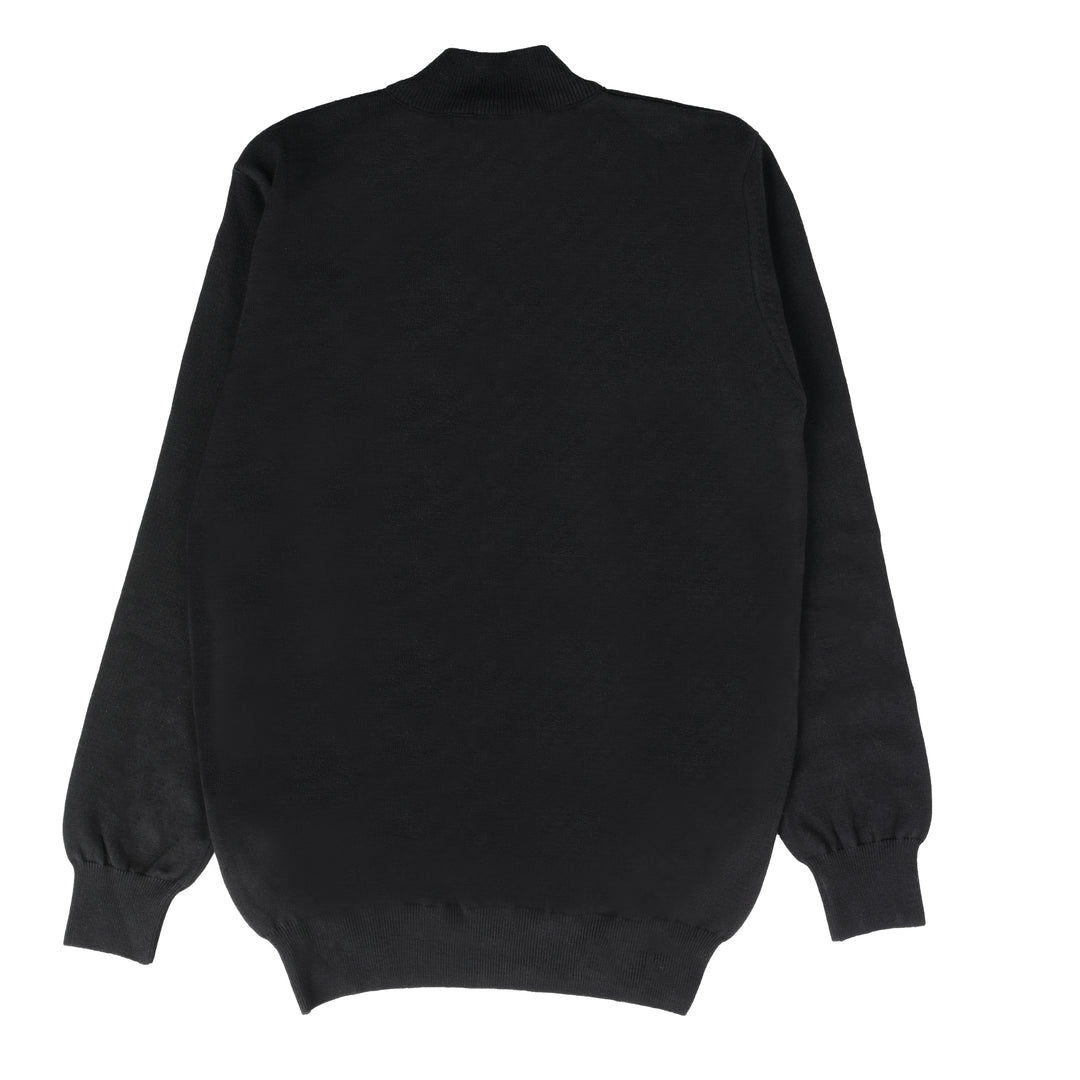 Brava Black Zipped Pullover