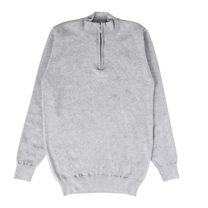 Brava Gray Zipped Pullover