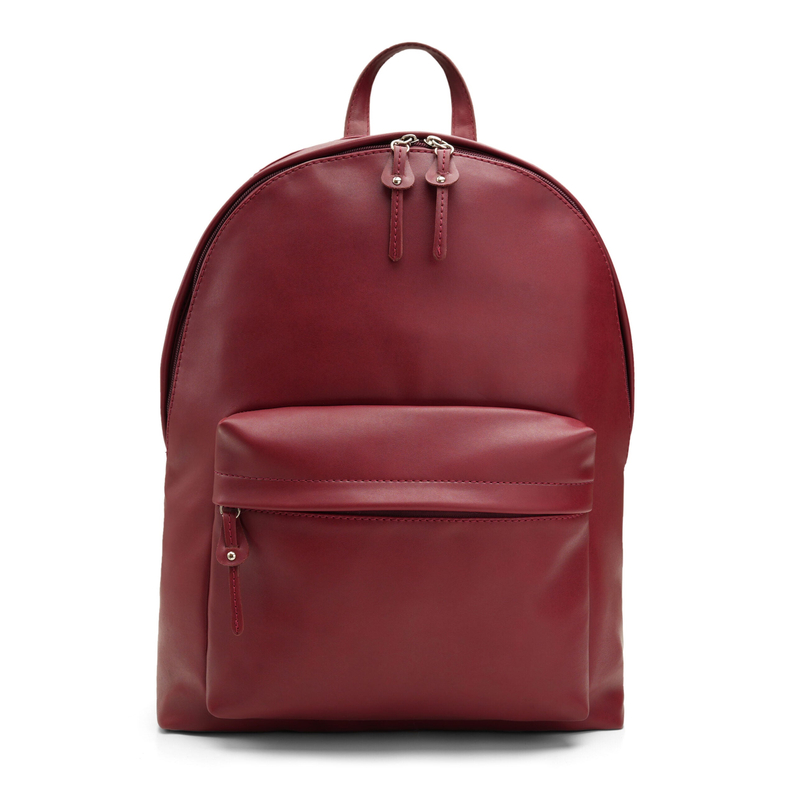 Oxblood discount leather backpack