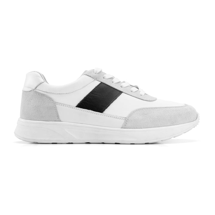 Essential White Leather Trainers