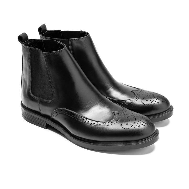 Brava Black Oxford Half Boot