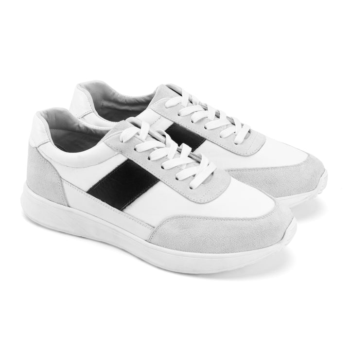 Essential White Leather Trainers