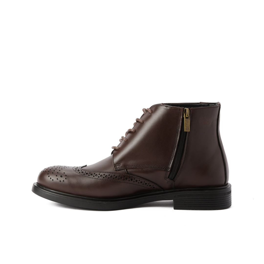 Brava Veldt Brown Leather Half Boot