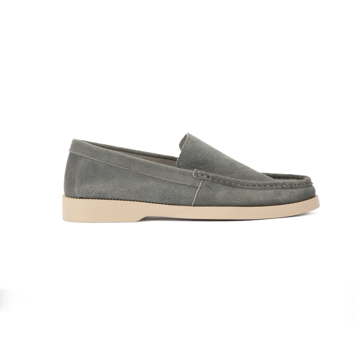 Brava Riviera Loafer- Gray Suede