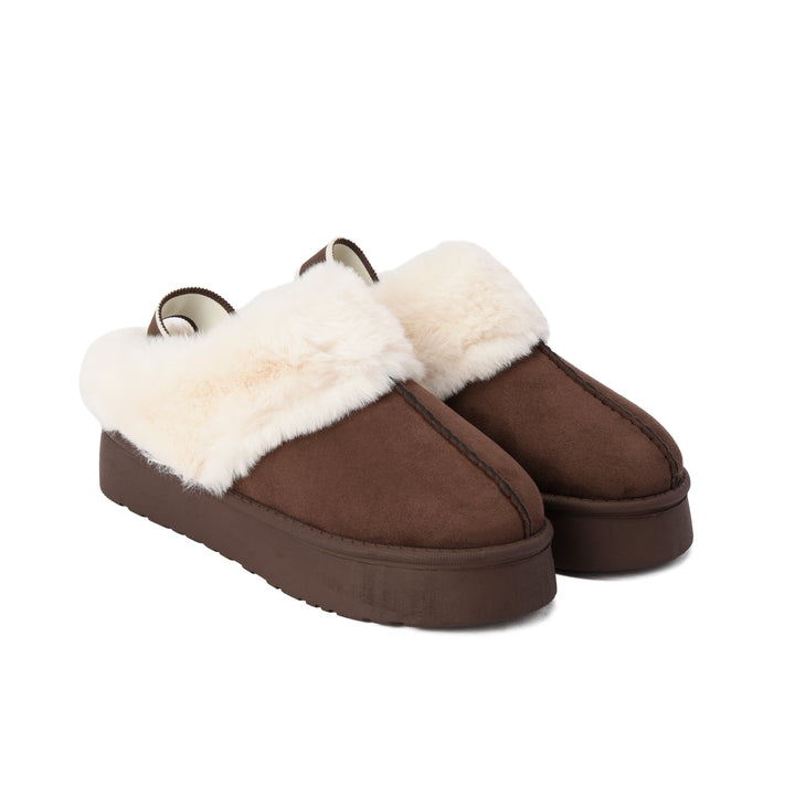 Brava Fur Brown Strapped sandal