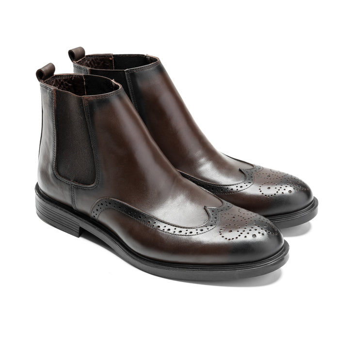 Brava Brownish Oxford Half Boot