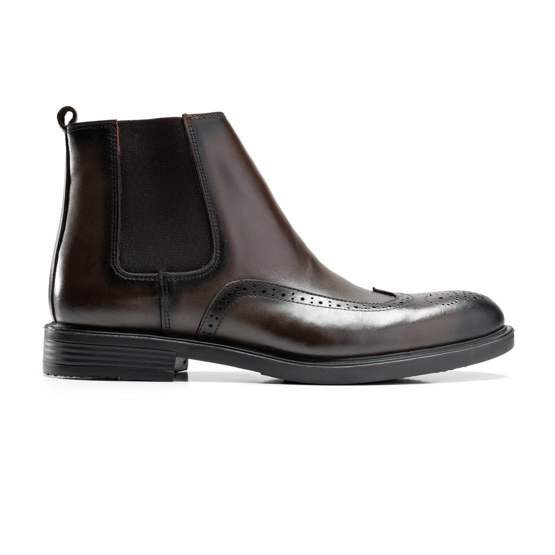 Brava Brownish Oxford Half Boot