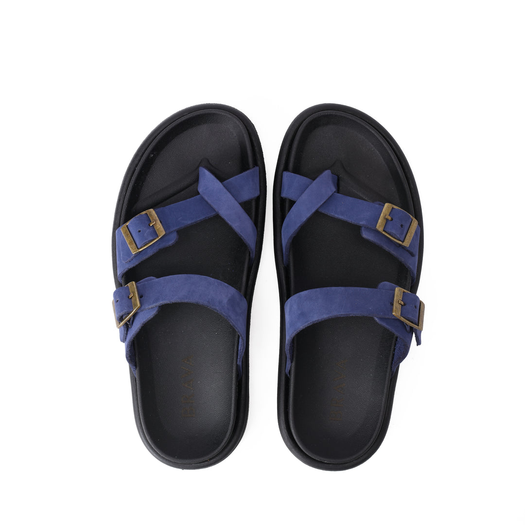 Brava Navy Sahara Buckled
