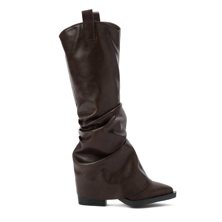 Brava — The Sculpt Wrap Boot — Espresso