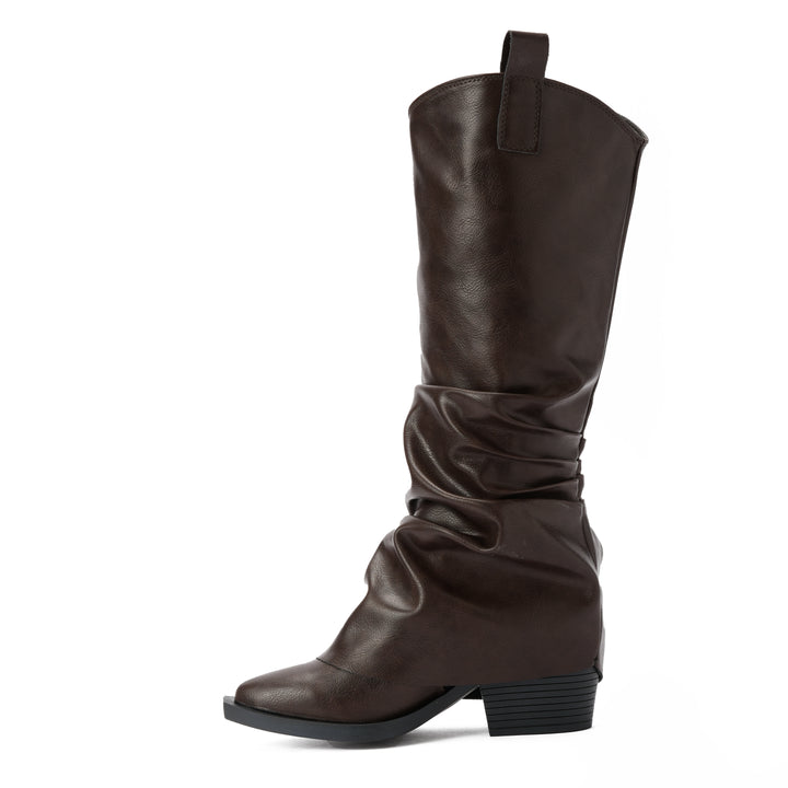 Brava — The Sculpt Wrap Boot — Espresso