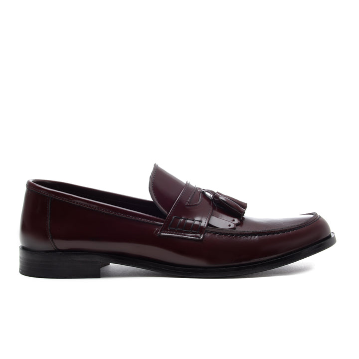 Brava Burgundy Tasseled Loafer