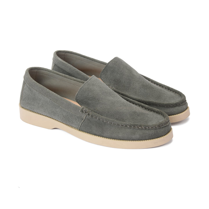 Brava Riviera Loafer- Gray Suede