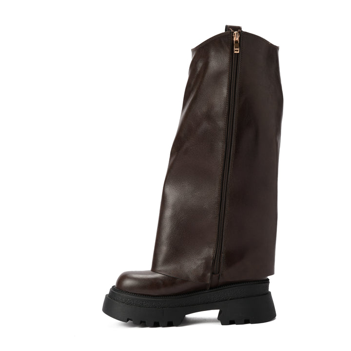 Shadow Rise Half Boot- Brown