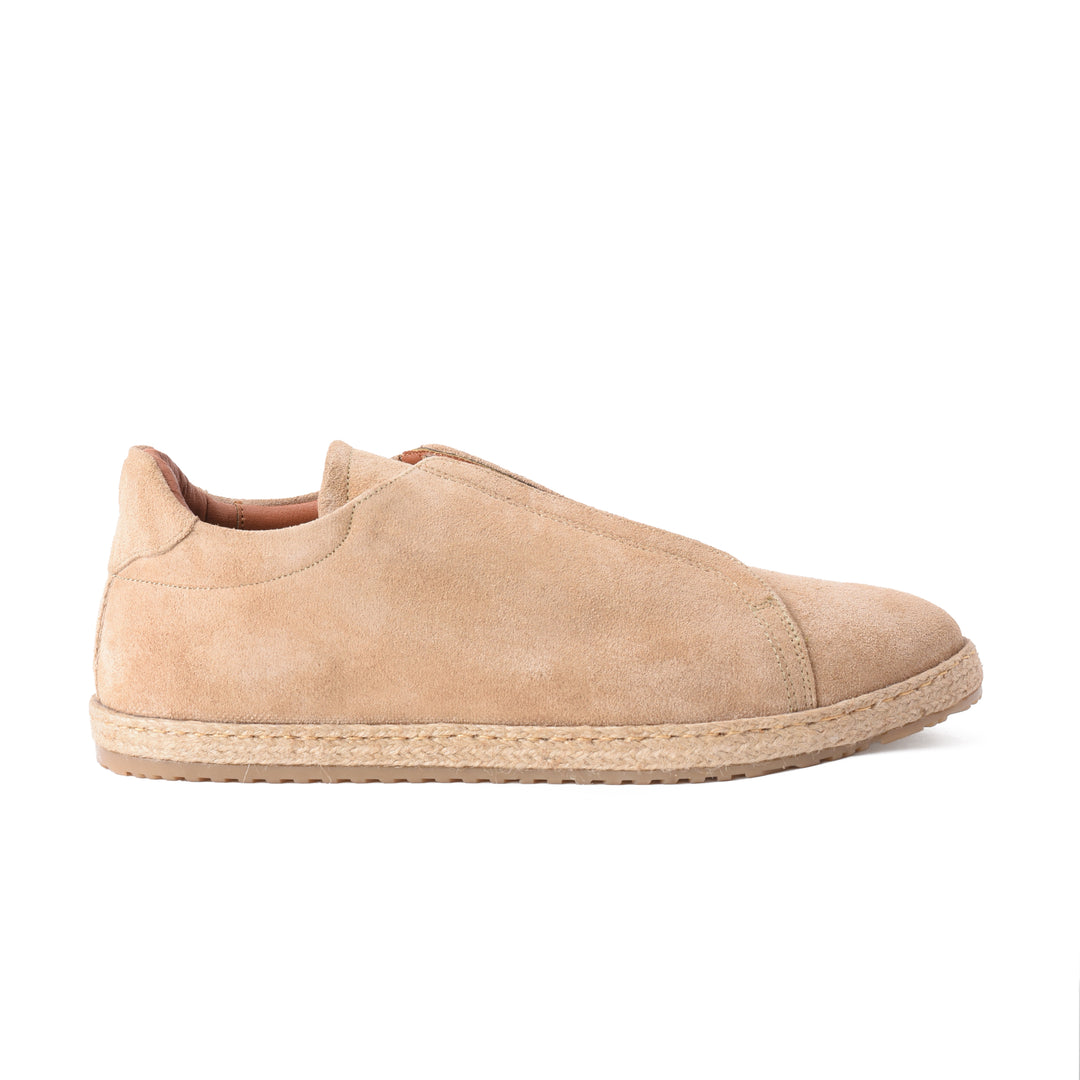 Brava Beige Slip On Espadrilles